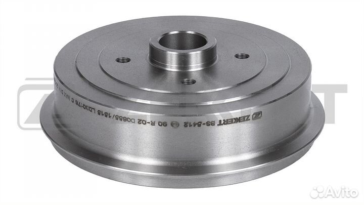 Барабан торм. задн. Daewoo Lanos (klat) 95- Espero (klej) 93