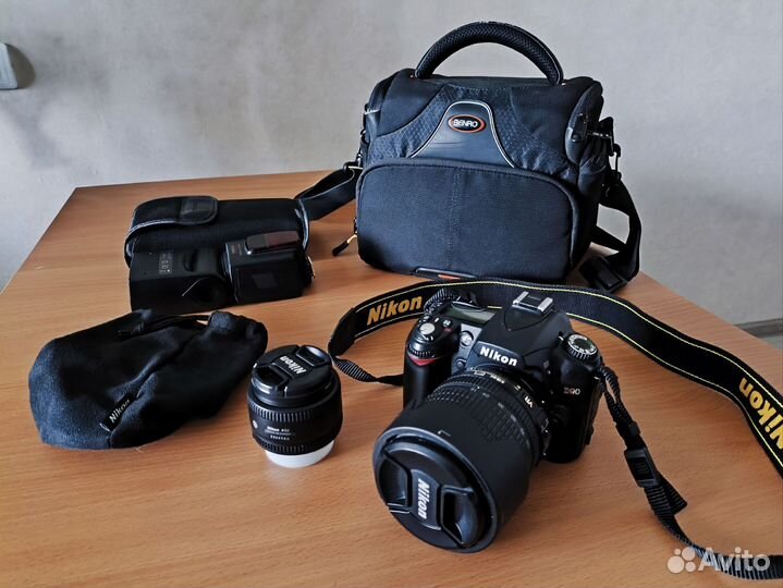 Набор начинающего фотографа. Nikon d90