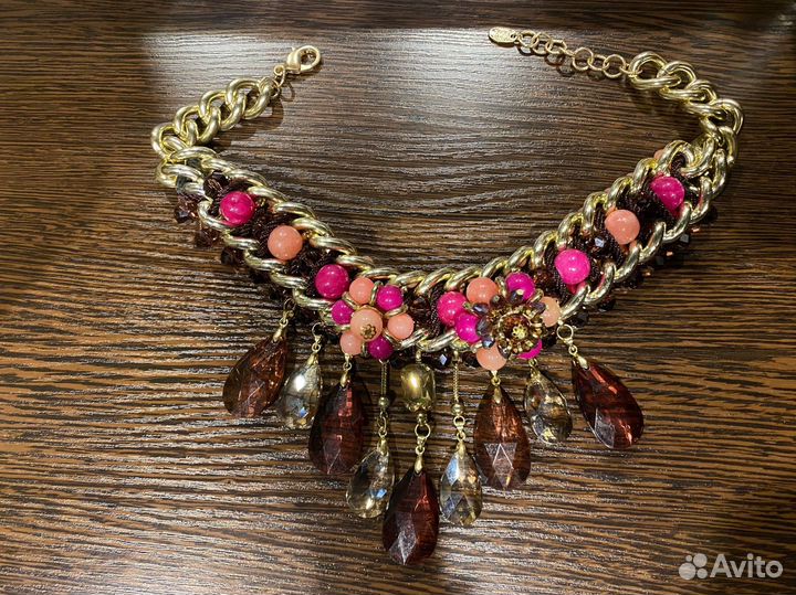 Колье бижутерия италия