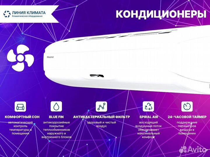 Кондиционер Heir, HEC