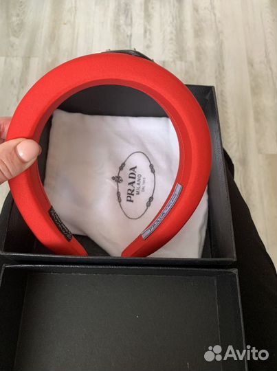 Ободок prada