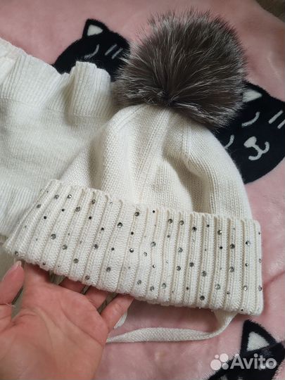 Шапка и шарф Aleksa р-р М