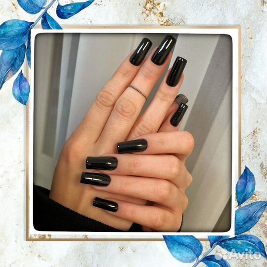 Маникюр с покрытием