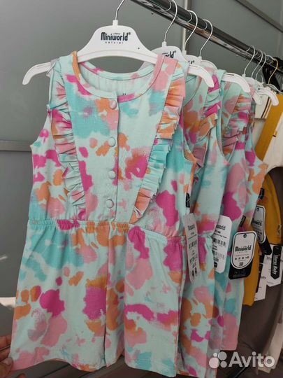 Летний комбинезон на девочку Miniworld