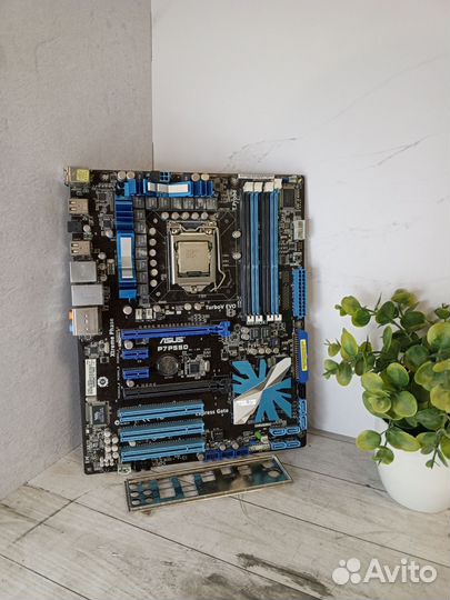 Материнская плата Asus p7p55d lga1156