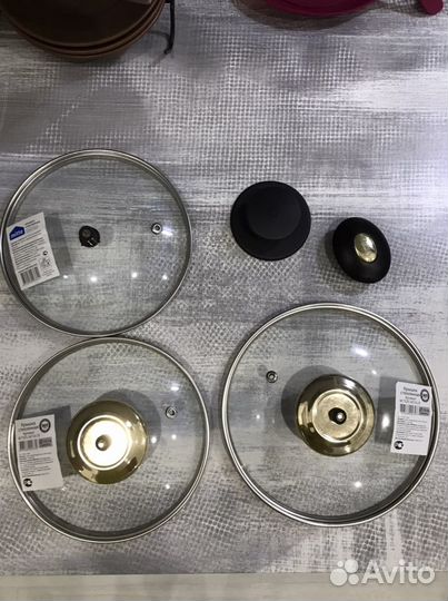 Крышки для посуды без ручек