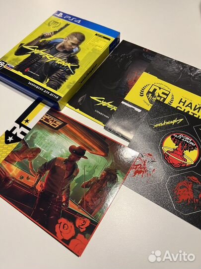 Cyberpunk 2077 ps4 диск