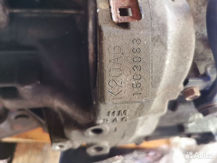 Двигатель K20A6 с АКПП