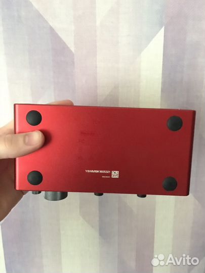 Focusrite Scarlett 2i2 3rd Gen звуковая карта