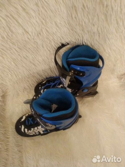 Коньки детские раздвижные 30-33