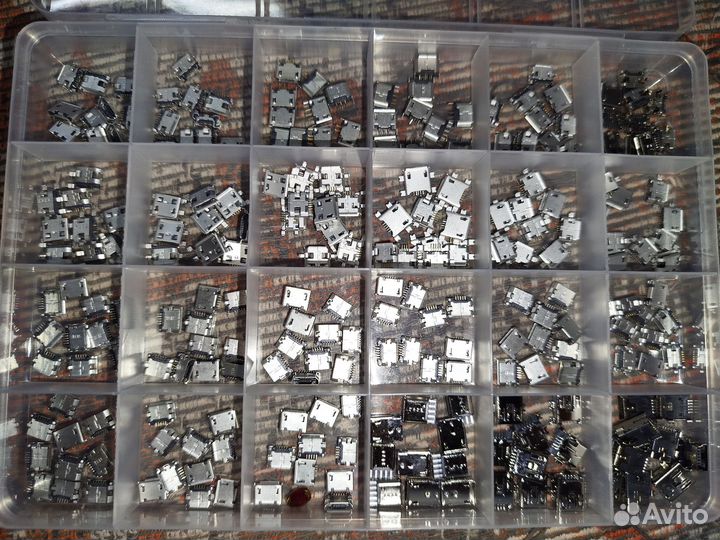 Usb разъёмы micro usb mini usb для впайки