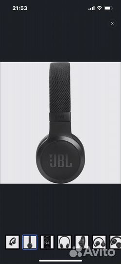 Беспроводные наушники jbl live 460 nc