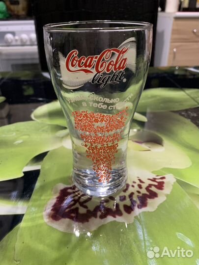 Стакан CoCa Cola стекло