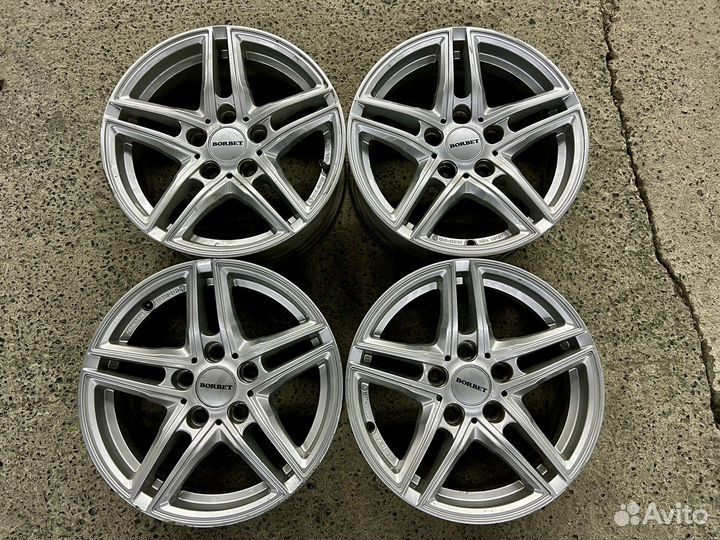 Диски литые R16 5x120 Borbet XRT 4 шт
