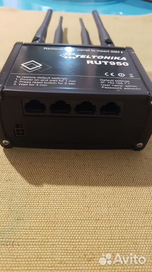 LTE Wi-Fi роутер Teltonika rut950