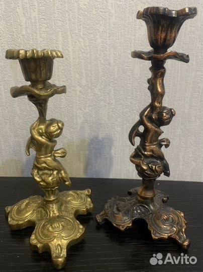 Подсвечники.Бронза