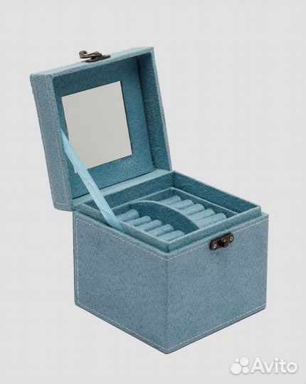 Шкатулка для украшений бархатная