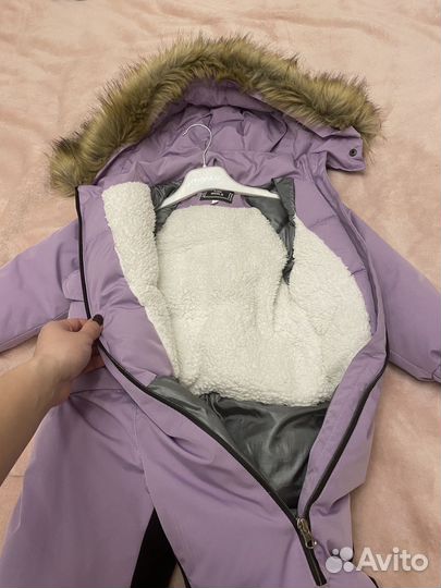 Комбинезон зимний для девочки 98 размер