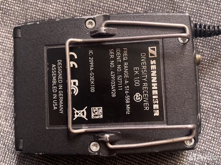 Радиосистема sennheiser ew 100 g3