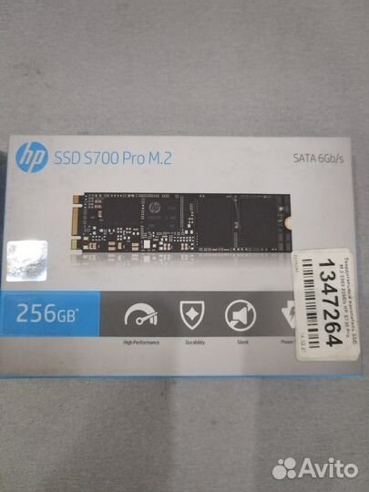 SSD накопитель M.2 2280 256Gb HP S700 Pro 2LU75AA