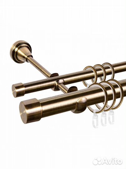 Карнизы для штор Антик золото