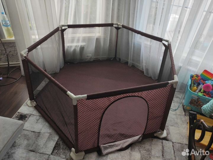 Большой детский манеж