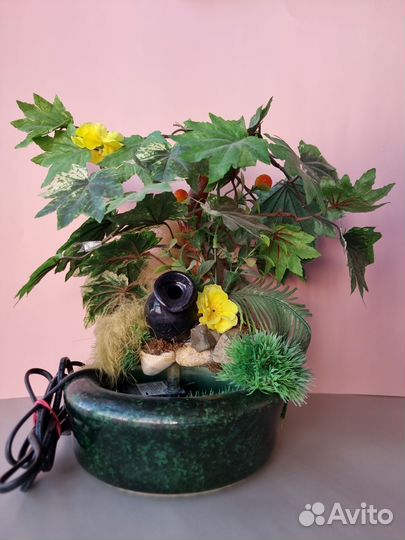 Декоративный фонтанчик для дома