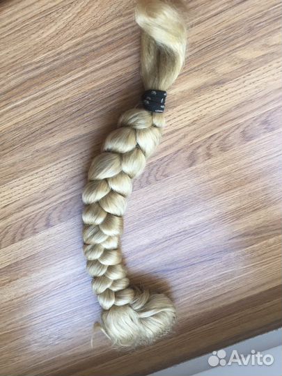 Коса Блонд шиньон
