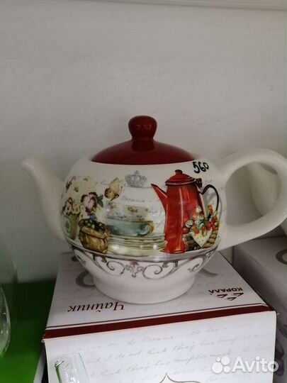 Чайник заварочный новый