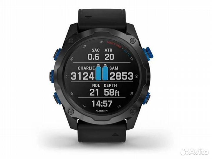 Часы Garmin Descent Mk2i Titanium Carbon Gray DLC