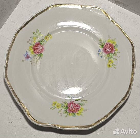 Блюдо сервировочное фарфор дулёво