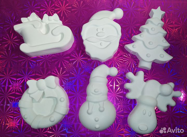 Гипсовые фигурки для раскрашивания