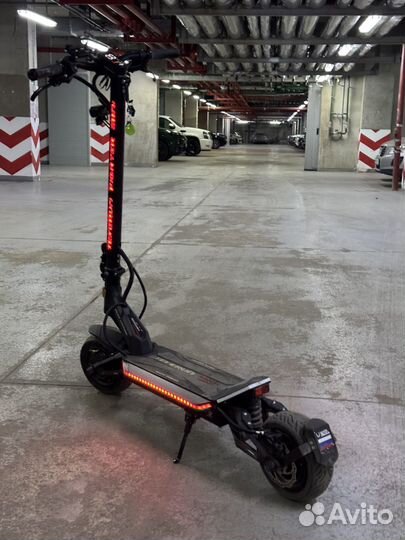 Электросамокат white siberia teverun fighter mini