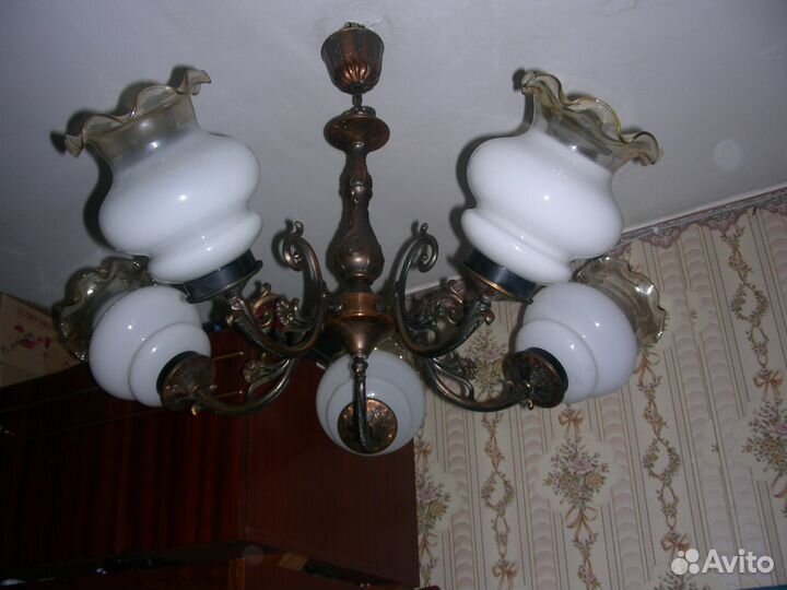 Люстры литье 