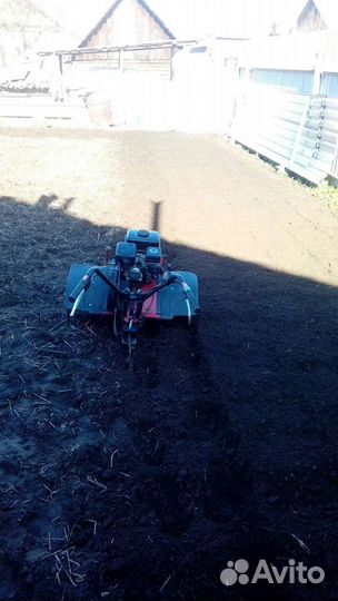 Вспашка земли покос травы мотоблоком,тримером