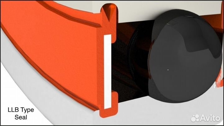 Подшипник enduro Chromium, MR19285 LLB, abec-3, за