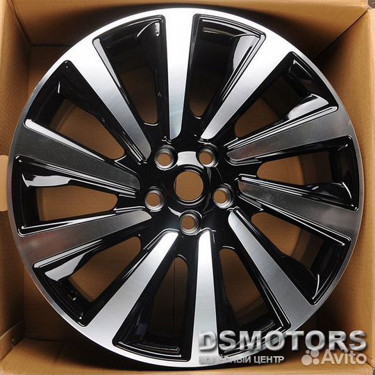 Диски H947D 9.5/21 5x120 ET40 d72.6 black machine