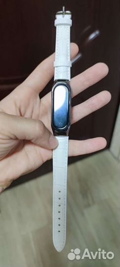 Кожаные ремешки для Mi Smart Band 4