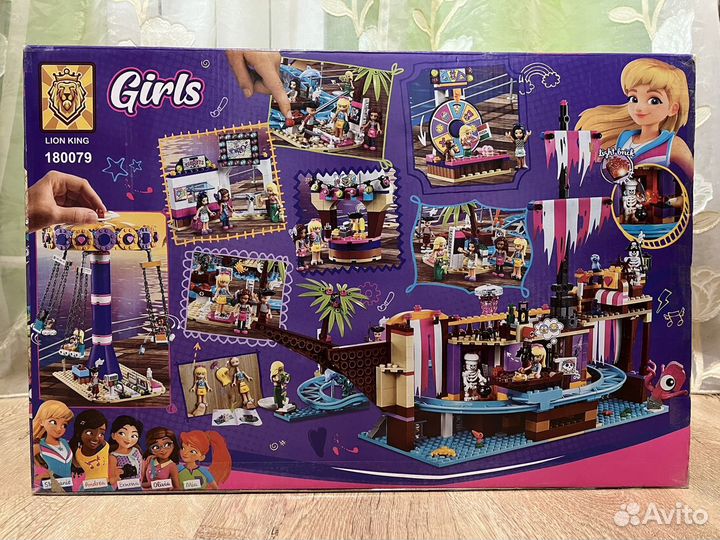 Конструктор аналог lego friends Парк развлечений