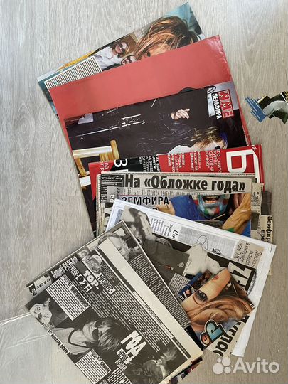 Земфира. Атрибутика, пресса