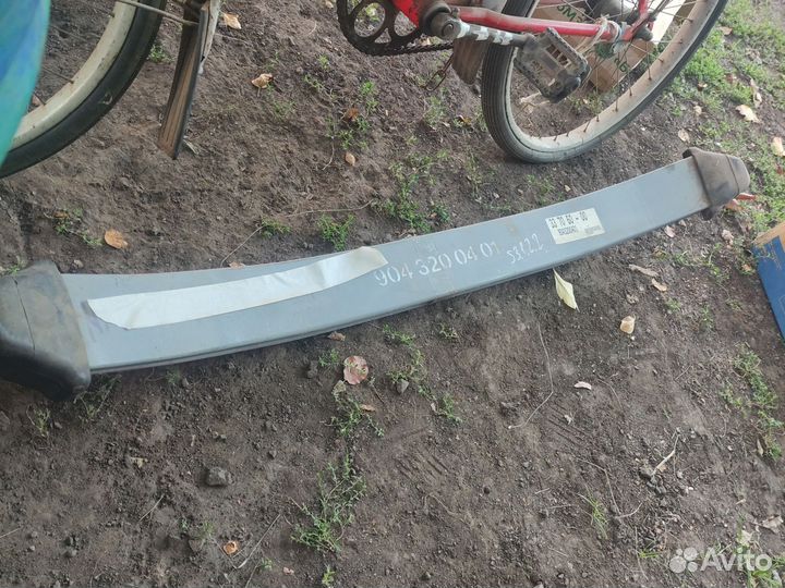 Рессоры на Mercedes Sprinter