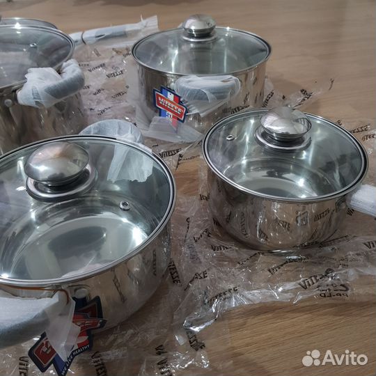 Набор посуды (кастрюль) Vitesse VS-9012