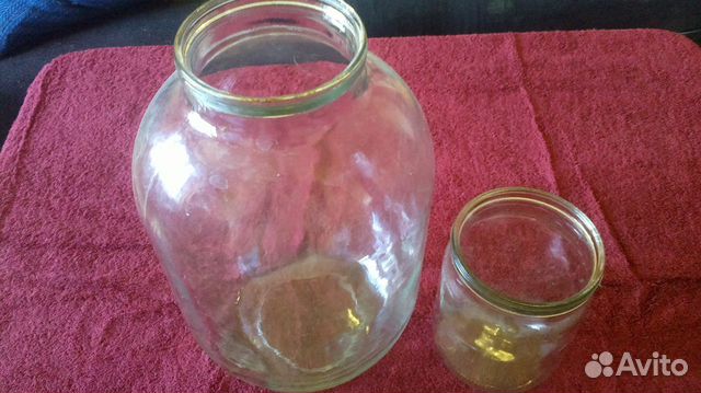 Стекляные баночки