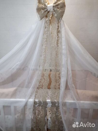 Балдахин в детскую кроватку