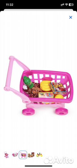 Детская продуктовая тележка Demi Star