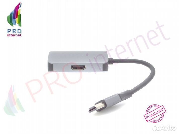 Хаб hdmi 4в1