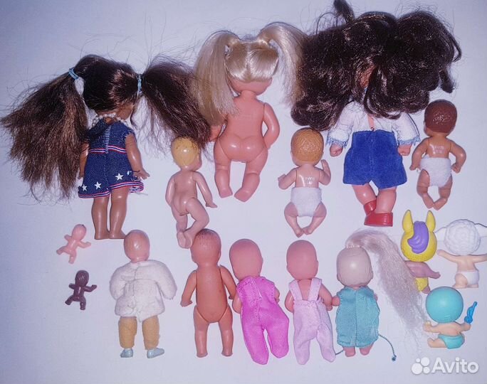 Малыши и микропупсы для Барби