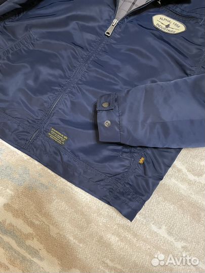 Бомбер alpha industries оригинал