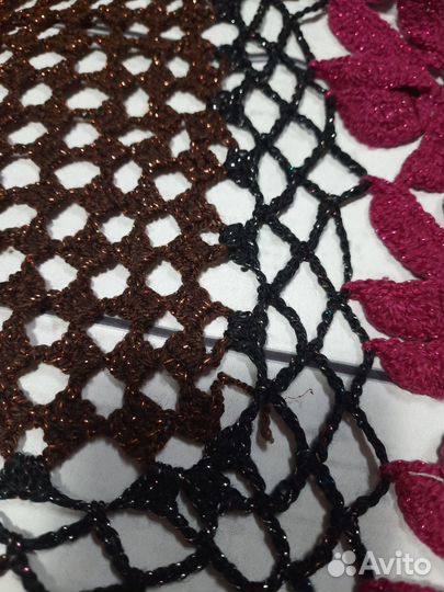 Платок шаль ручная работа