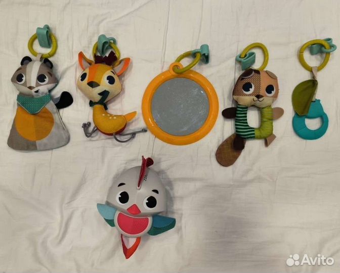 Развивающий коврик tiny love сказочный лес с музык